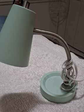 Mint Green Adjustable Desk Lamp - Home Accents